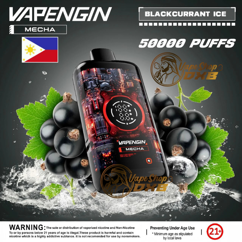Vapengin Mecha 50000 Puffs Disposable Vape Kit | Dubai UAE