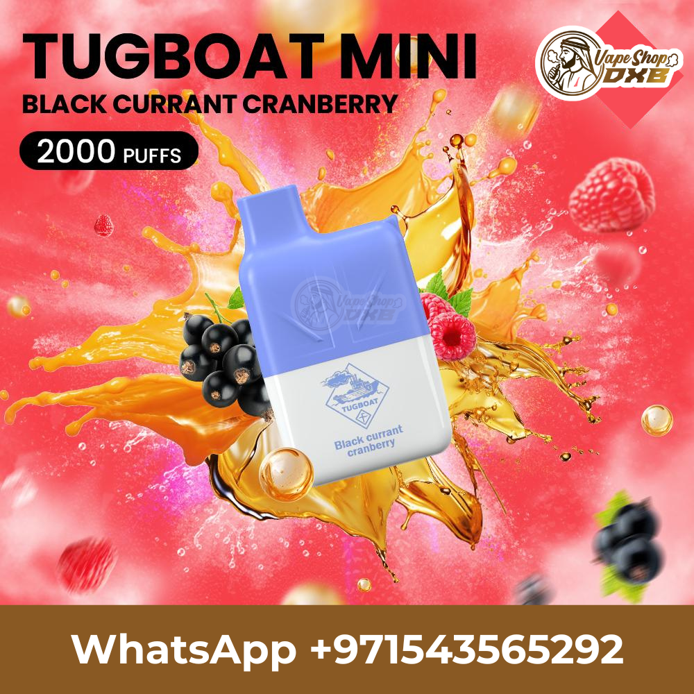 Tugboat Mini 2000 Puffs 2% Disposable Vape in Dubai | Vape Shop DXB