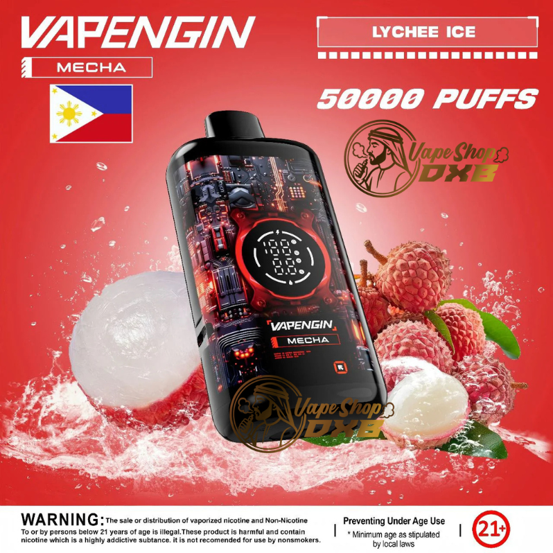 Vapengin Mecha 50000 Puffs Disposable Vape Kit | Dubai UAE