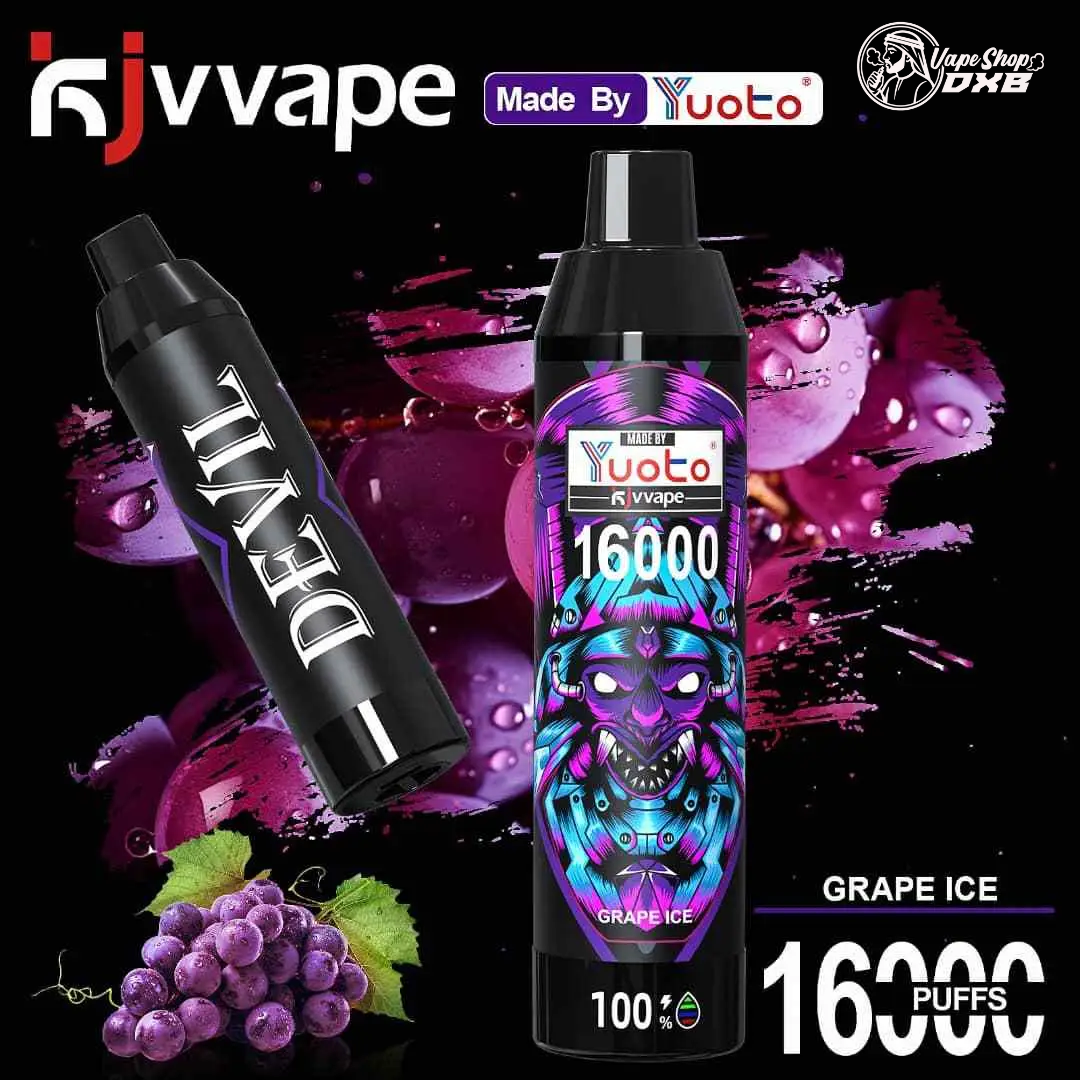 YUOTO KJV 16000 Puffs 5% Nicotine Disposable Vape | Dubai