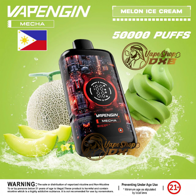 Vapengin Mecha 50000 Puffs Disposable Vape Kit | Dubai UAE