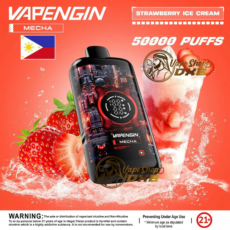 Vapengin Mecha 50000 Puffs Disposable Vape Kit | Dubai UAE
