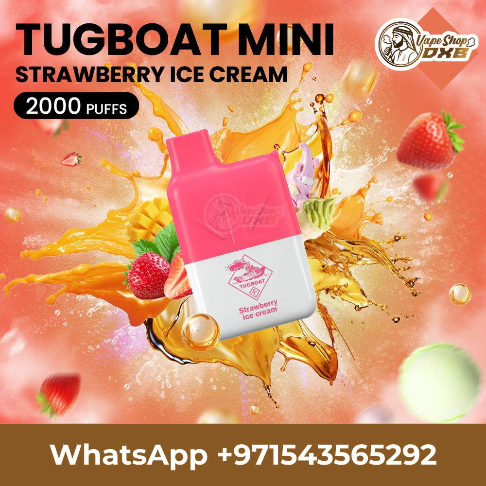 Tugboat Mini 2000 Puffs 2% Disposable Vape in Dubai | Vape Shop DXB