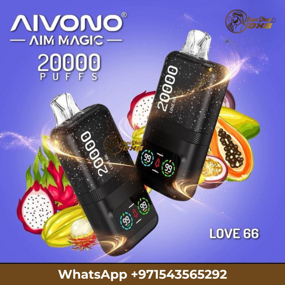 AIVONO Aim Magic 20000 Puff Zero Nicotine Vape Dubai – 0% Nicotine