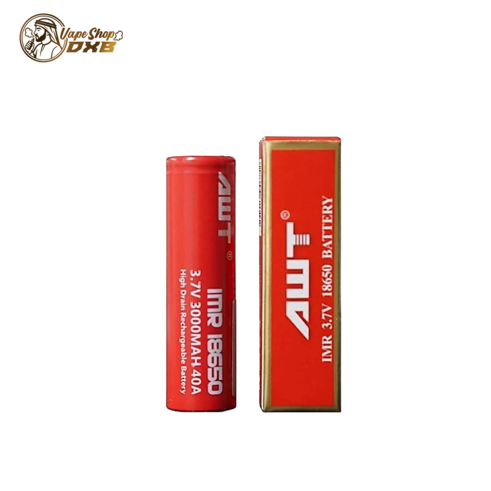 AWT IMR 18650 3000mAh 20A Battery – High Drain Vape Power UAE