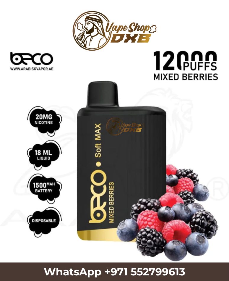 BECO SOFT MAX 12000 Puffs Vape 20mg | Buy in Dubai & UAE