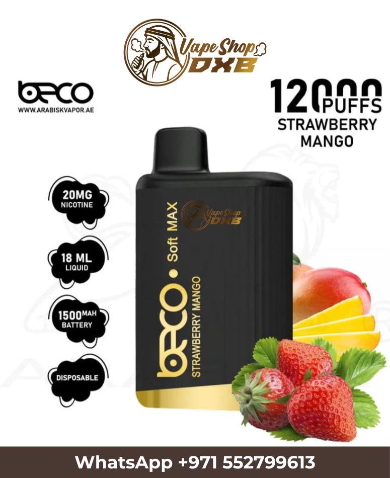 BECO SOFT MAX 12000 Puffs Vape 20mg | Buy in Dubai & UAE