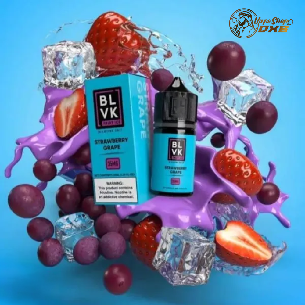 BLVK Fruit Ice Salt Nic 30ml Vape Juice 35mg/50mg - Dubai UAE