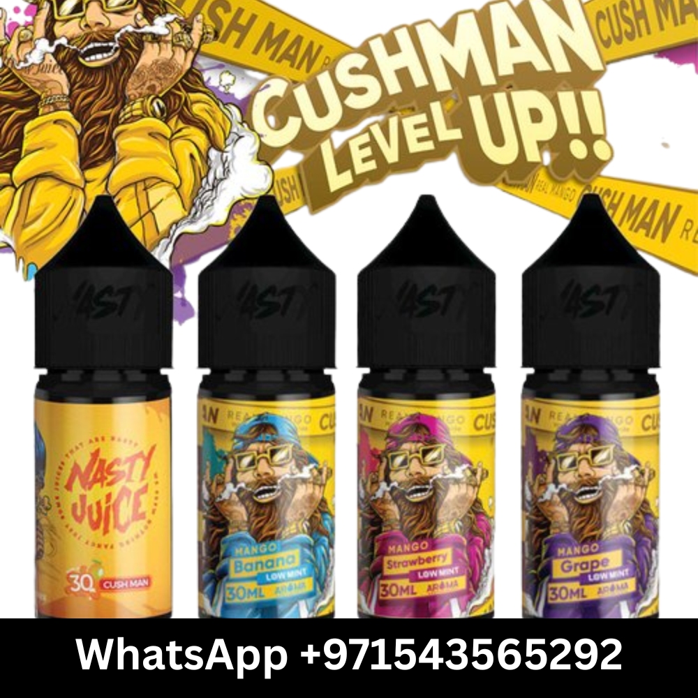Nasty Cushman 60ml Vape Juice – Mango, Banana, Strawberry in Dubai