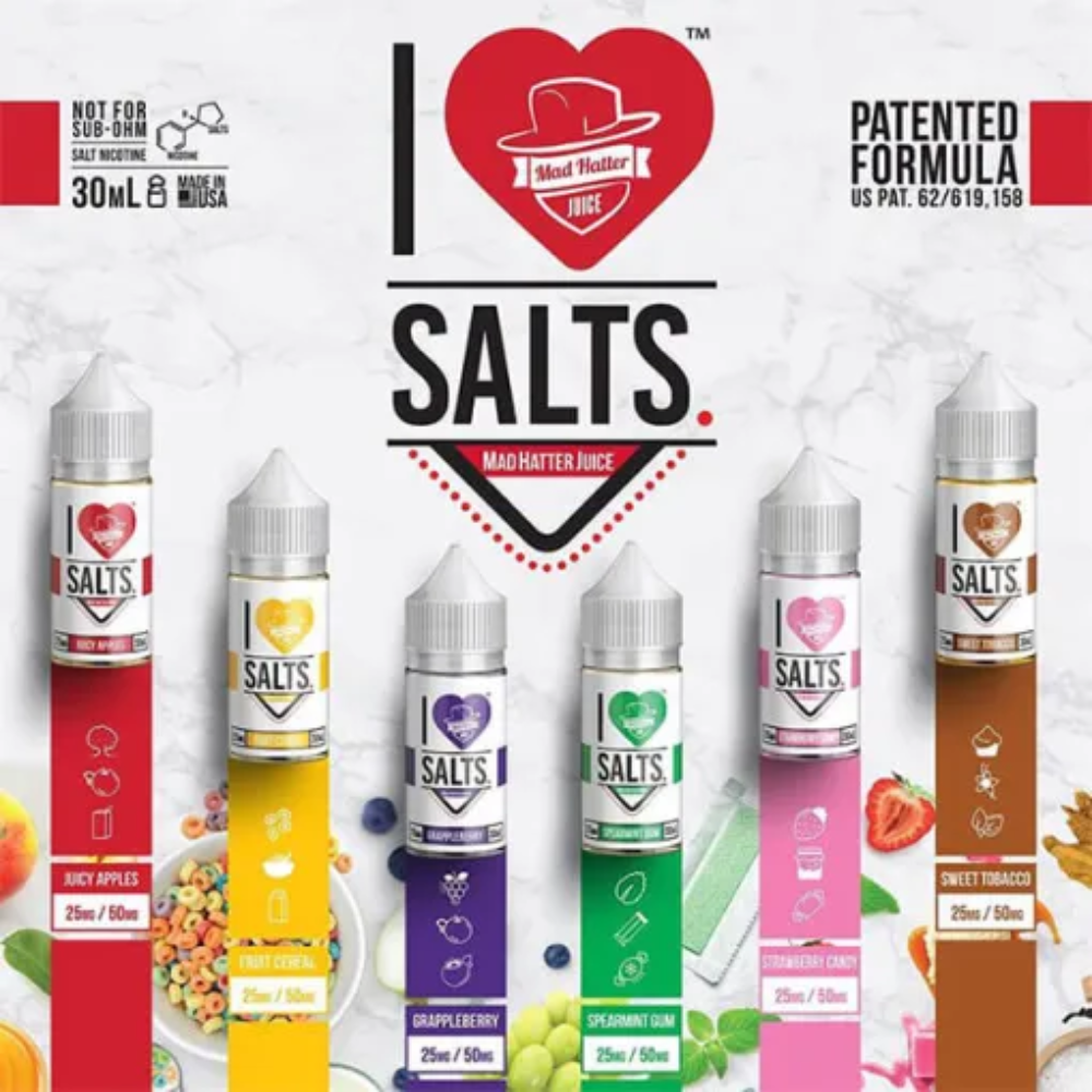I Love Salt Nic E-Liquid 30ml – USA Made Vape Juice in Dubai