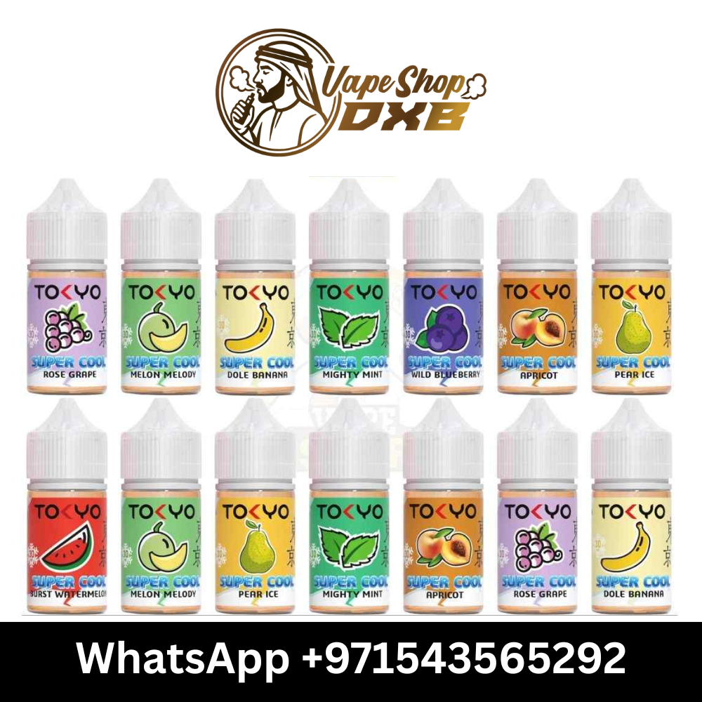 Tokyo Saltnic 30ml Vape Juice | Premium Nic Salt E-Liquid in Dubai

