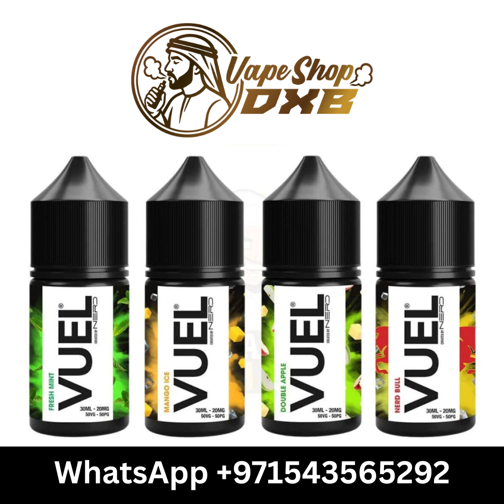Vuel Nerd Salt Nicotine 30ml E-Liquid – 20mg & 50mg in Dubai UAE