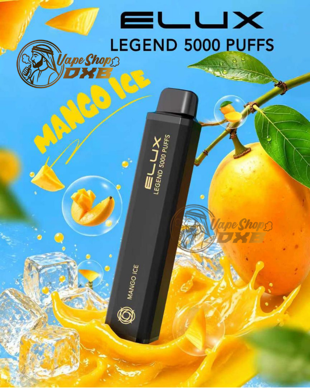 Buy Elux Legend 5000 Puffs Disposable Vape  Dubai UAE