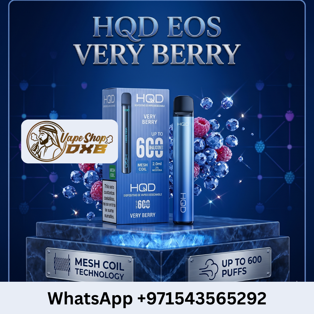 Buy HQD EOS 600 Puffs Disposable Vape  Dubai UAE