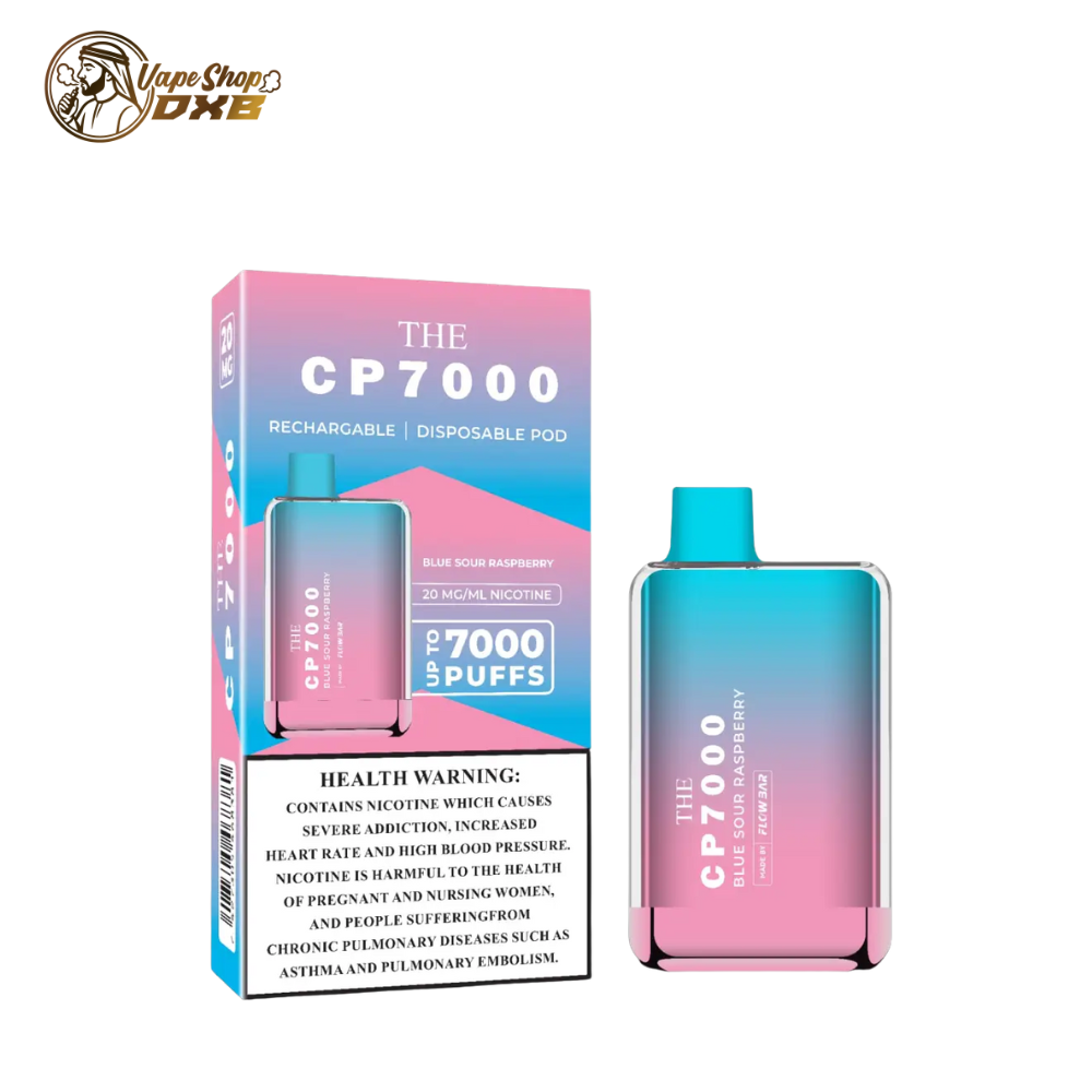 CP7000 Disposable Vape 7000 Puffs 20MG – Rechargeable in Dubai