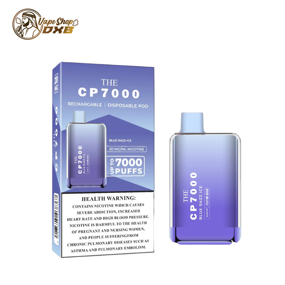 CP7000 Disposable Vape 7000 Puffs 20MG – Rechargeable in Dubai