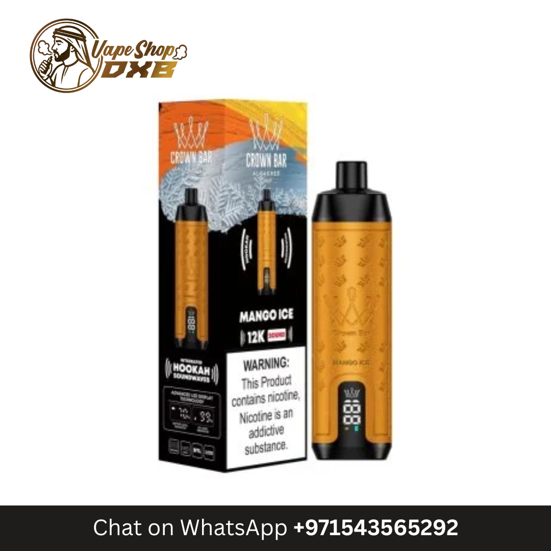 CROWN BAR AL FAKHER 12000 Puffs 0.5mg Disposable Vape Dubai UAE