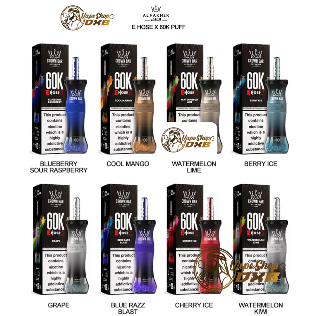 AL Fakher 60K E Hose X Hookah Vape Dubai | Vape Shop DXB