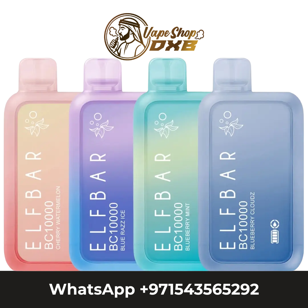 ELF BAR 10000 Puffs 20mg Nicotine Rechargeable Disposable Vape Dubai
