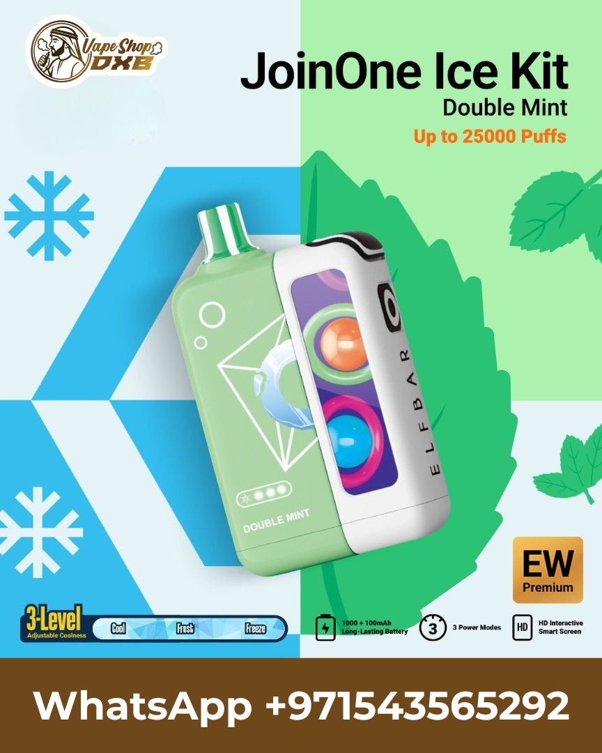 ELF BAR JoinOne Ice Kit 25000 Puffs Disposable Vape | Vape Dubai