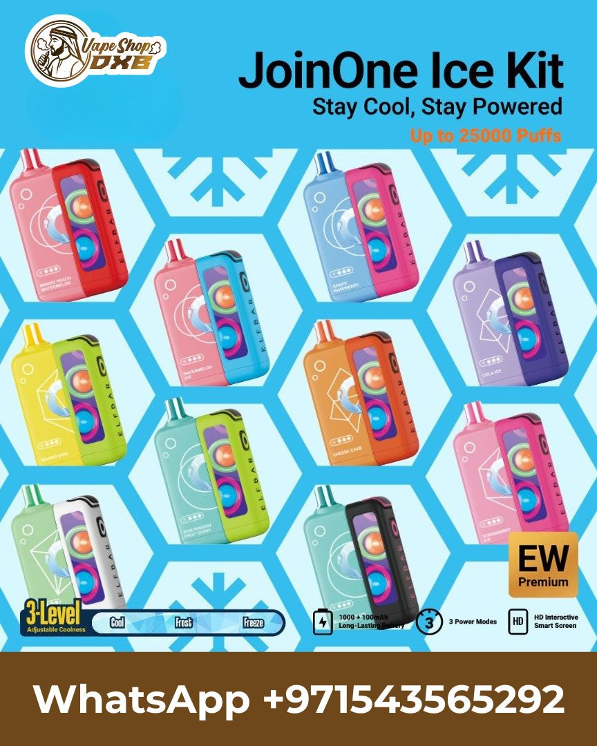 ELF BAR JoinOne Ice Kit 25000 Puffs Disposable Vape | Vape Dubai