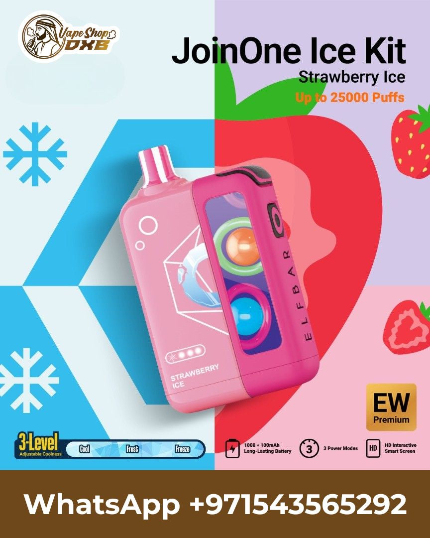 ELF BAR JoinOne Ice Kit 25000 Puffs Disposable Vape | Vape Dubai
