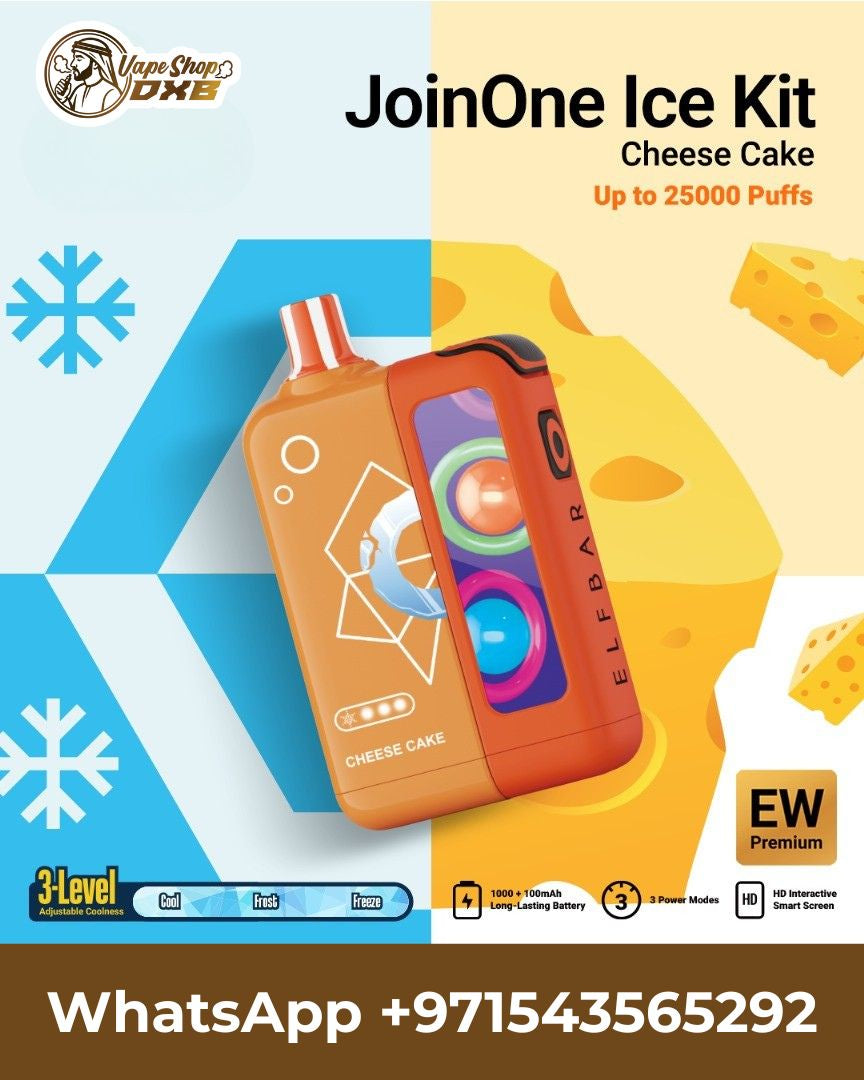 ELF BAR JoinOne Ice Kit 25000 Puffs Disposable Vape | Vape Dubai