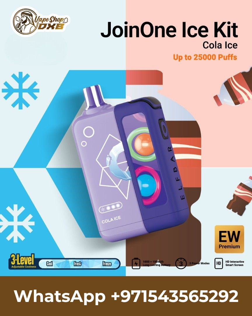 ELF BAR JoinOne Ice Kit 25000 Puffs Disposable Vape | Vape Dubai