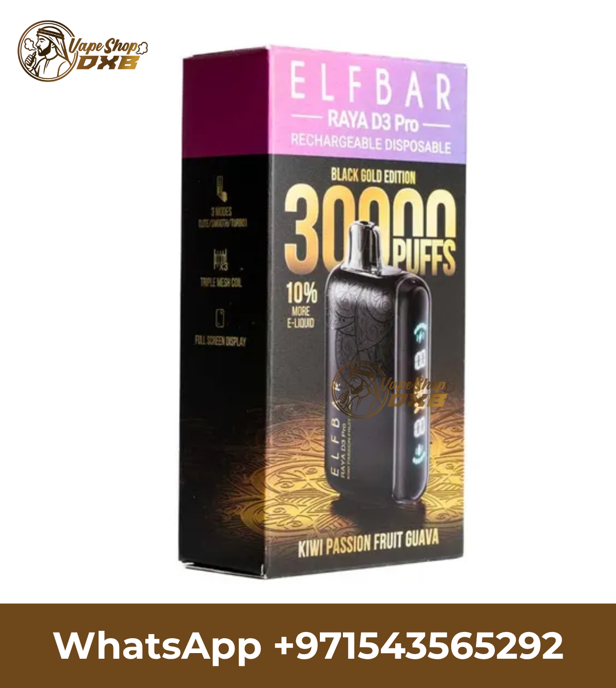 ELFBAR RAYA D3 PRO 30000 Puffs Vape – Best Disposable Vape Dubai UAE