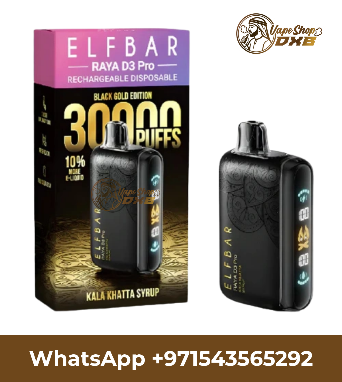 ELFBAR RAYA D3 PRO 30000 Puffs Vape – Best Disposable Vape Dubai UAE