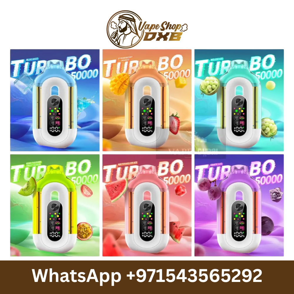 Bounce Turbo 50000 Puffs Vape | Adjustable Wattage Disposable in Dubai