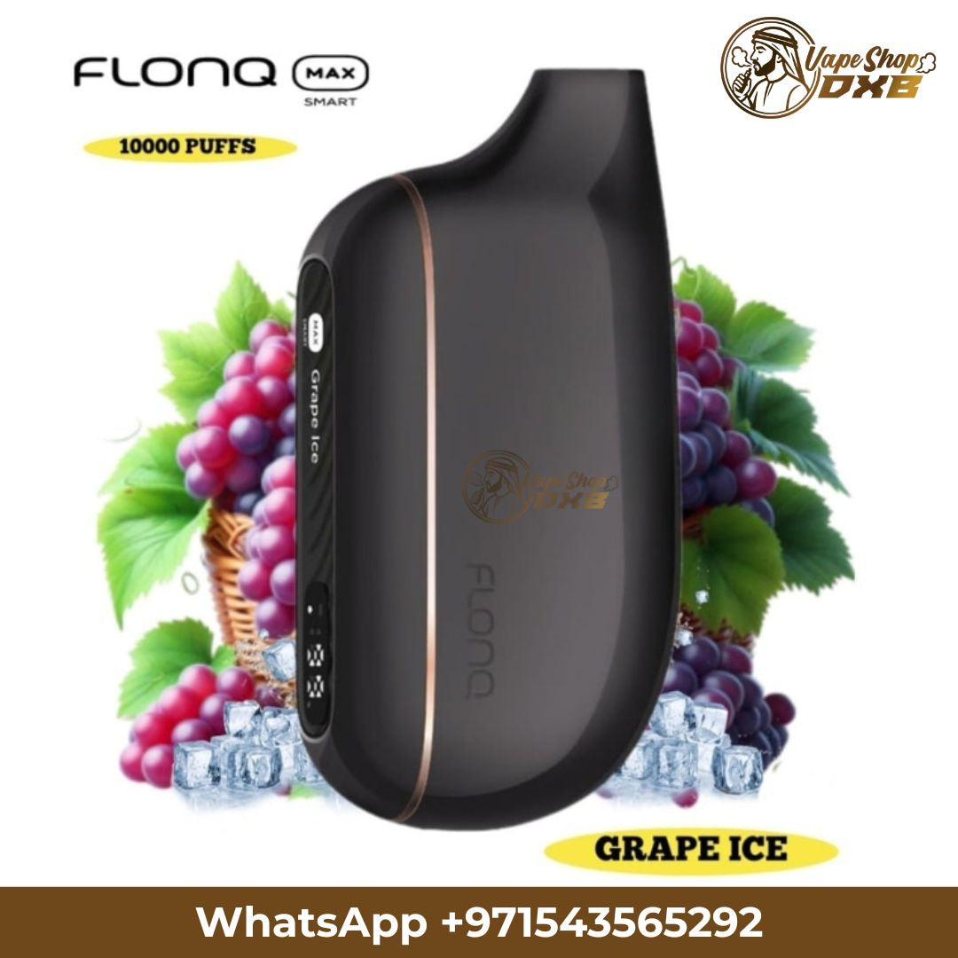 FLONQ Max Smart 10000 Puffs Rechargeable Disposable Vape | Vape Dubai