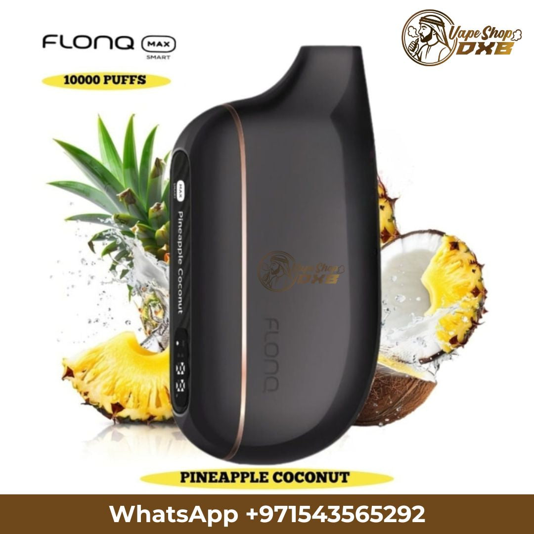 FLONQ Max Smart 10000 Puffs Rechargeable Disposable Vape | Vape Dubai