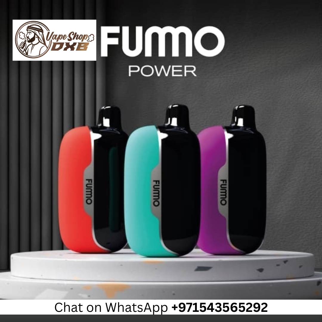 Fummo Power 15000 Puffs Vape 20MG – Non-Rechargeable, Dubai