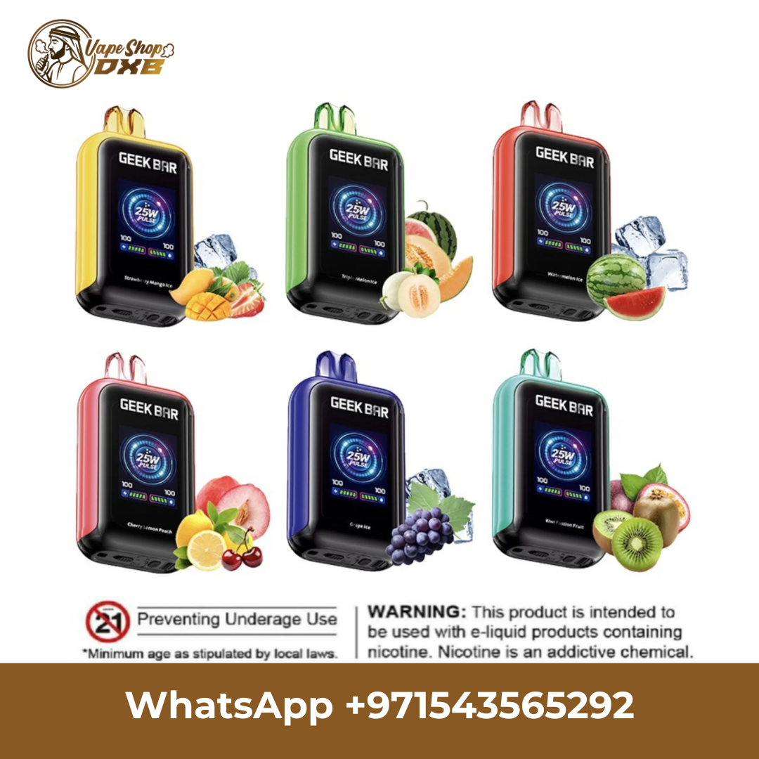 GEEKBAR Watt 23000 Puffs 50MG Vape – Adjustable Power Vape Dubai