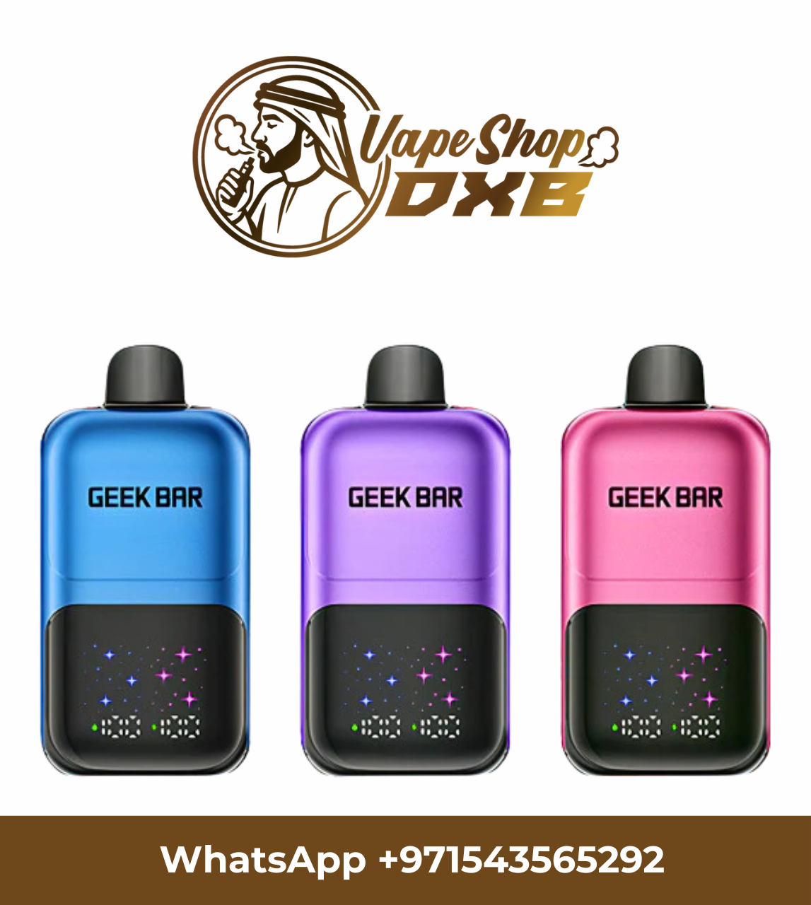 Geek Bar 2GO 50K Puffs Dual Flavor Disposable Vape in Dubai