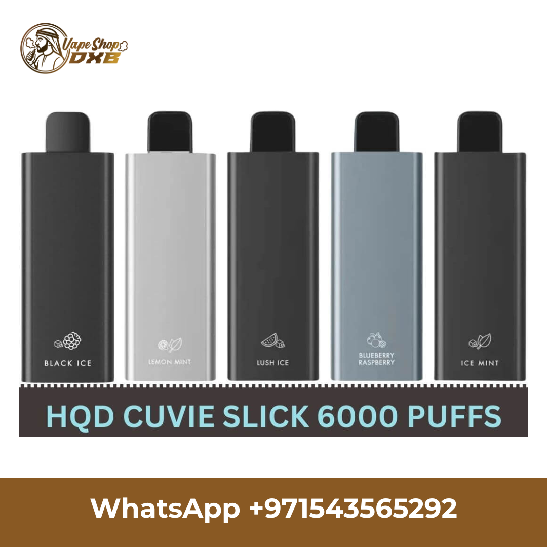 HQD Cuvie Slick 6000 Puffs 20mg – Disposable Vape Dubai UAE