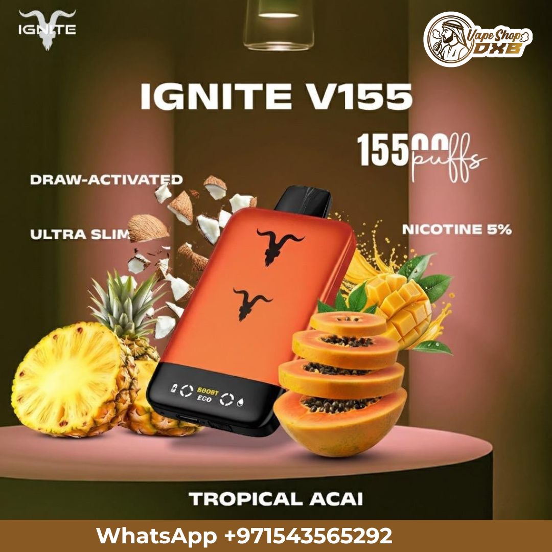 IGNITE V155 Disposable Vape 15500 Puffs – Dual Mode