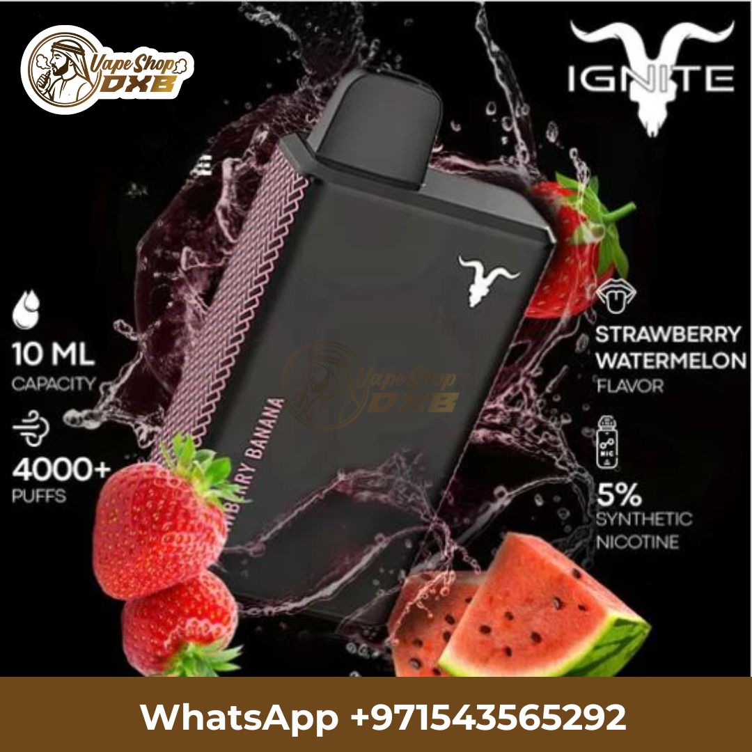 IGNITE V40 4000 Puffs Disposable Vape 5% Nicotine in Dubai, UAE