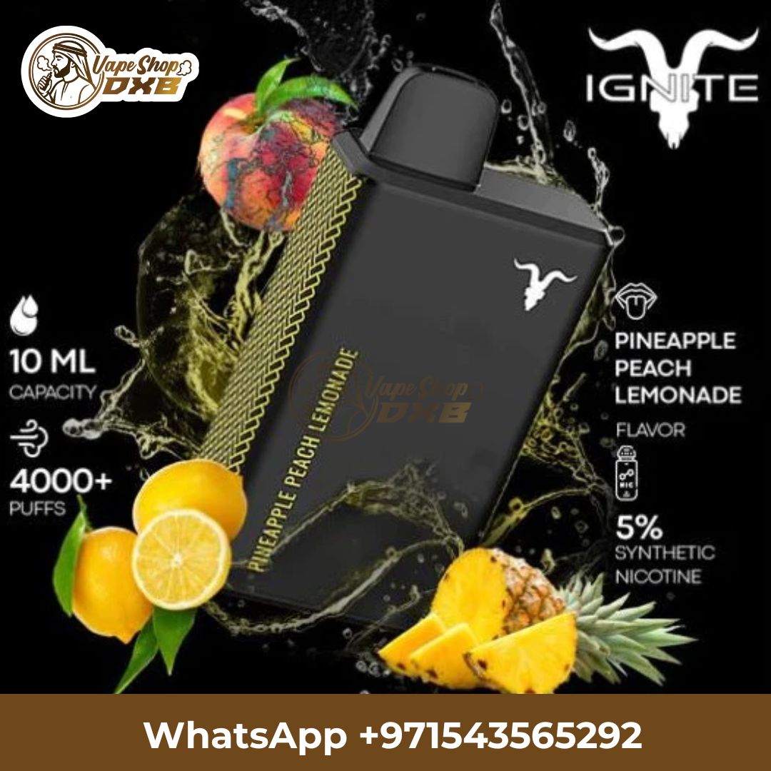 IGNITE V40 4000 Puffs Disposable Vape 5% Nicotine in Dubai, UAE
