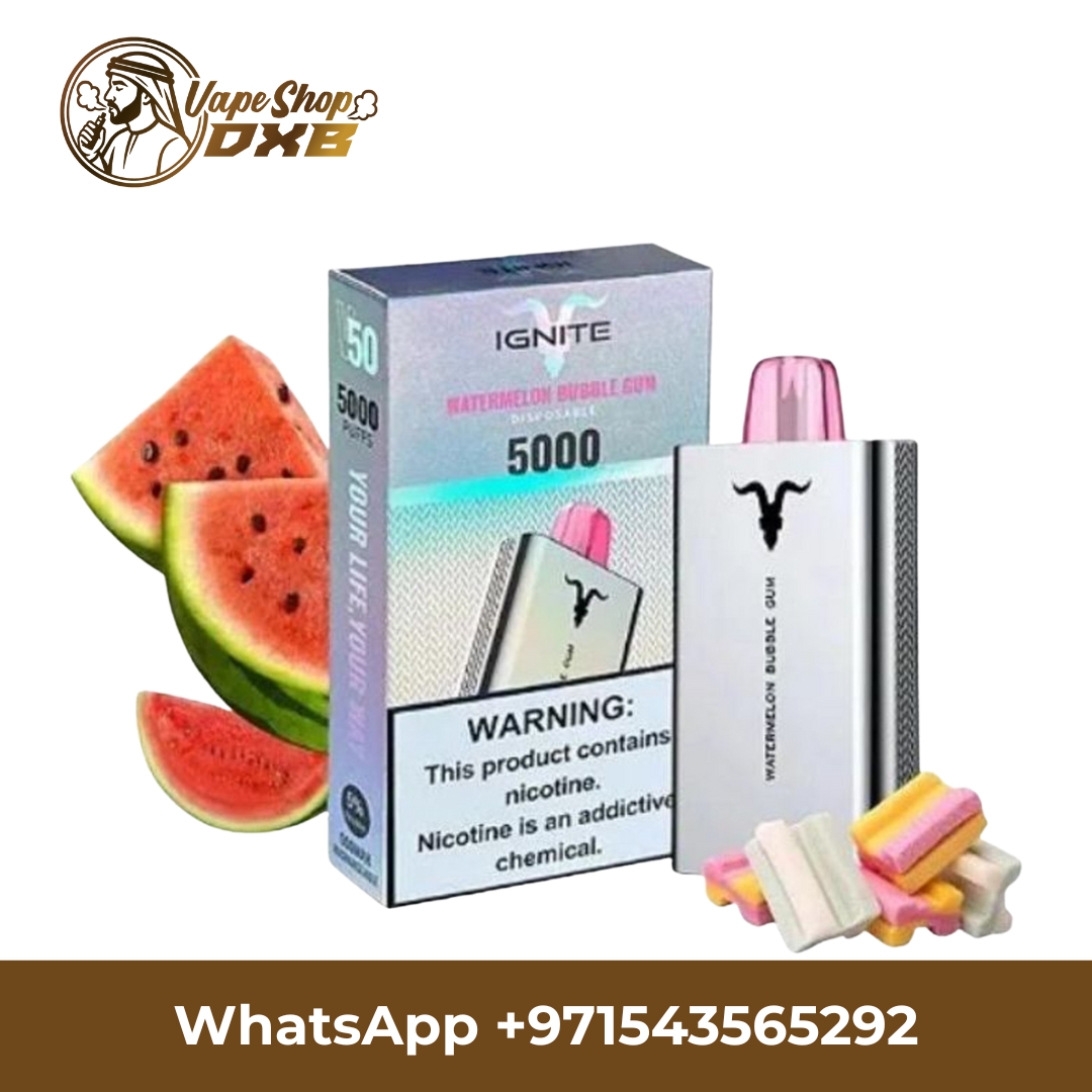 IGNITE V50 Disposable Vape 5000 Puffs 20mg Nicotine in Dubai