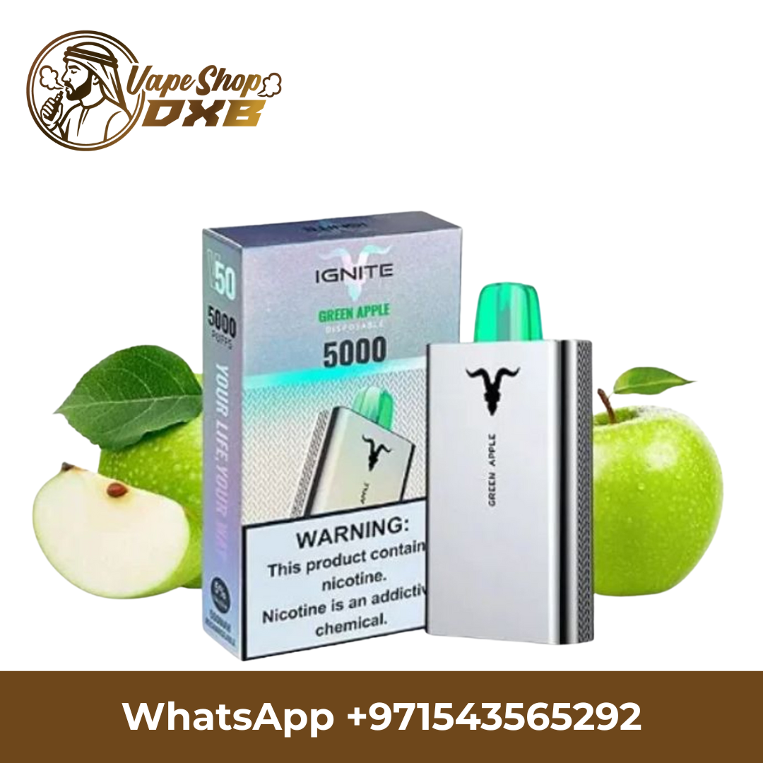 IGNITE V50 Disposable Vape 5000 Puffs 20mg Nicotine in Dubai