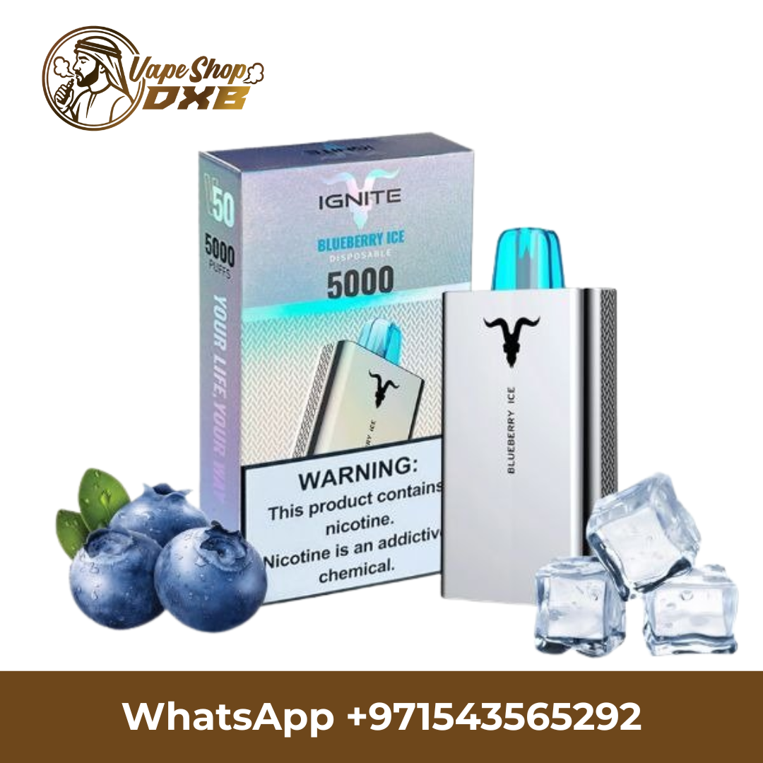 IGNITE V50 Disposable Vape 5000 Puffs 20mg Nicotine in Dubai