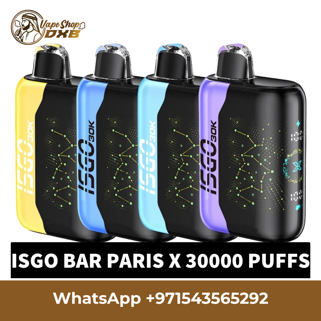 ISGO Bar Paris X 30000 Puffs 50MG Disposable Vape – Dubai