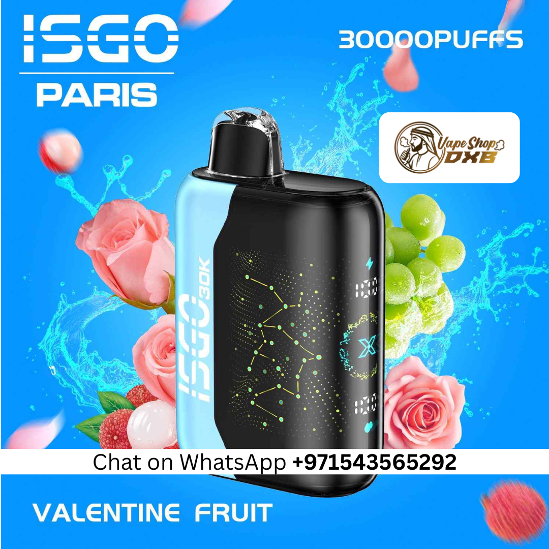 ISGO Bar Paris X 30000 Puffs 50MG Disposable Vape – Dubai
