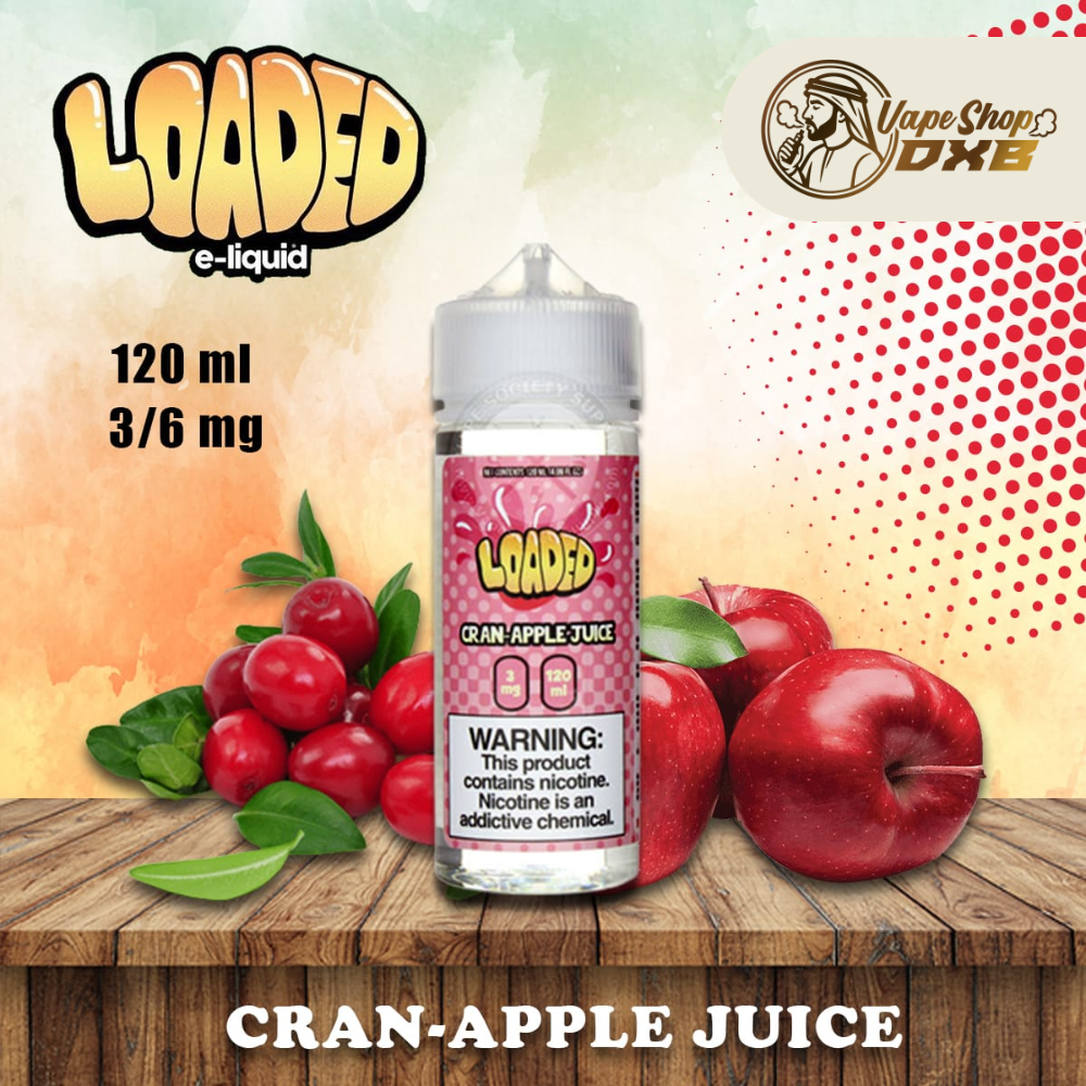 Loaded 120ml 3mg E-Liquid – Dessert Vape Juice Dubai – All Flavors