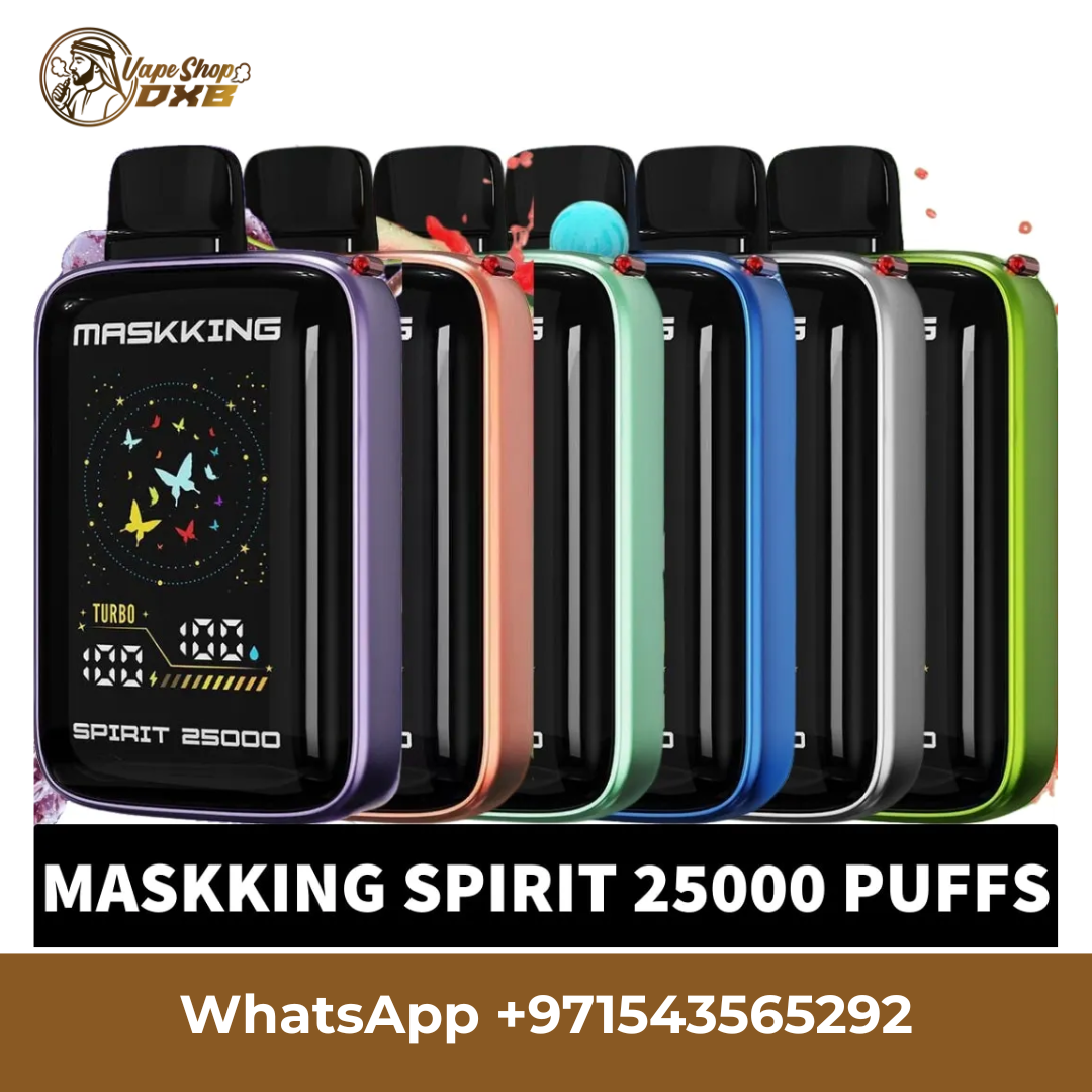 MASKKING Spirit 25000 Puffs 50MG Nicotine Disposable Vape Dubai