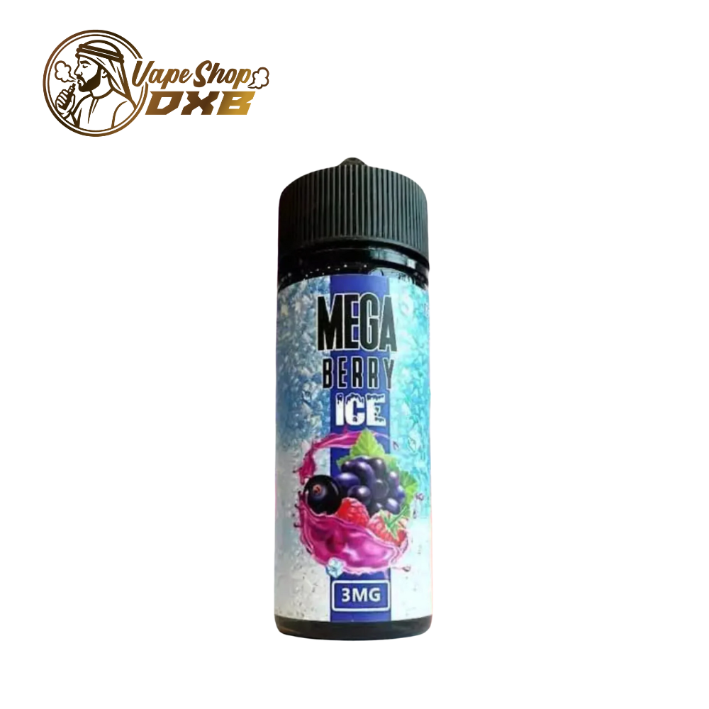 MEGA 120ml Vape Juice 3mg E-Liquid – Premium Flavors Dubai UAE