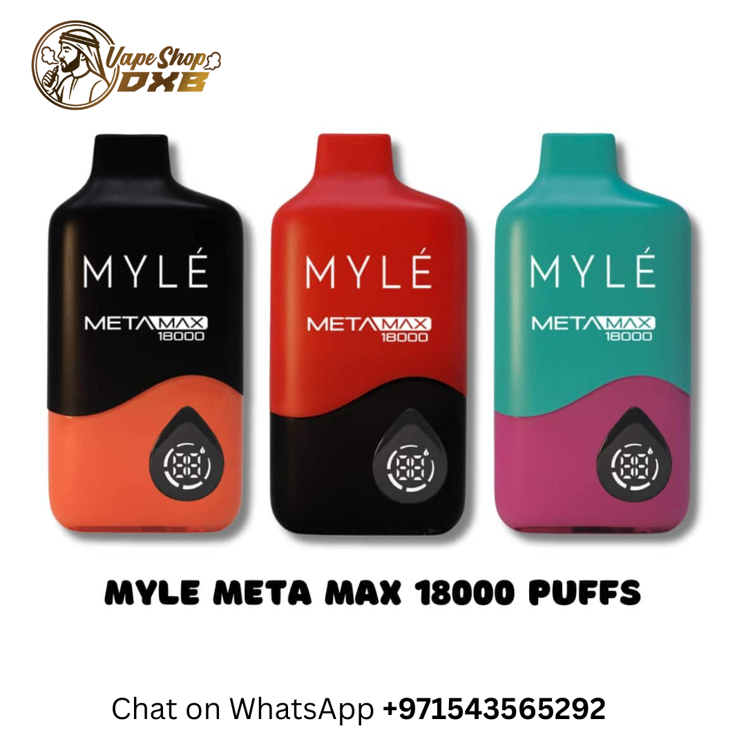 MYLÉ Meta Max 18000 Puffs Vape 50MG | Rechargeable Vape Dubai