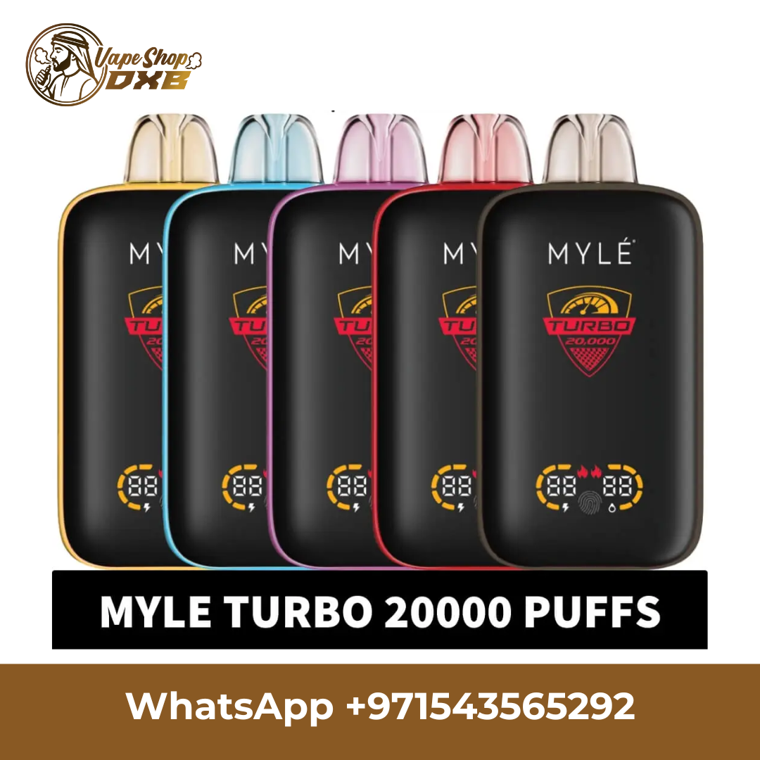MYLE Turbo 20000 Puffs 50MG Disposable Vape – Rechargeable Dubai